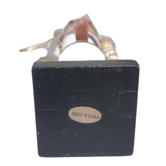 Vintage American Greetings Nutcracker Stand Up Ornament 8"L - Picture 3 of 3